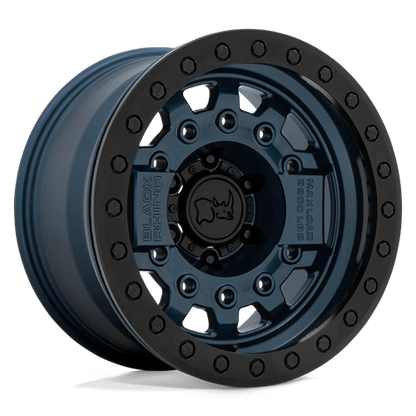 Black Rhino Hard Alloys AVENGER BEADLOCK NAVY BLUE W/ BLACK HARDWARE