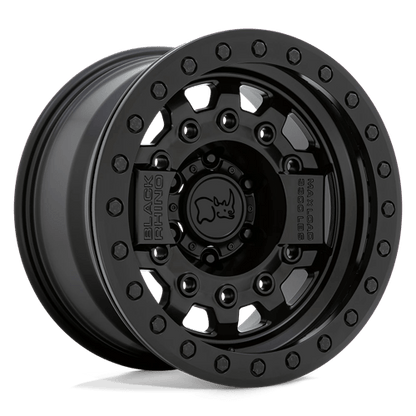 Black Rhino Hard Alloys AVENGER BEADLOCK MATTE BLACK W/ BLACK HARDWARE