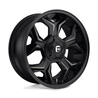 Fuel 1PC D605 AVENGER MATTE BLACK DOUBLE DARK TINT