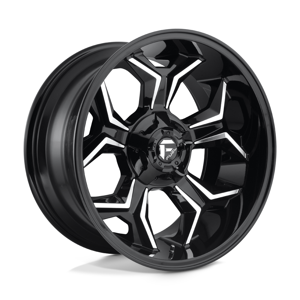 Fuel 1PC D606 AVENGER GLOSS BLACK MILLED