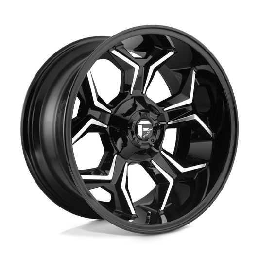 Fuel 1PC D606 AVENGER GLOSS BLACK MILLED