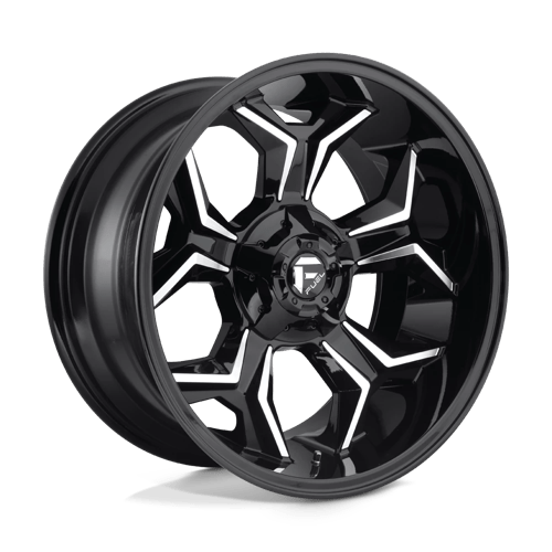 Fuel 1PC D606 AVENGER GLOSS BLACK MILLED