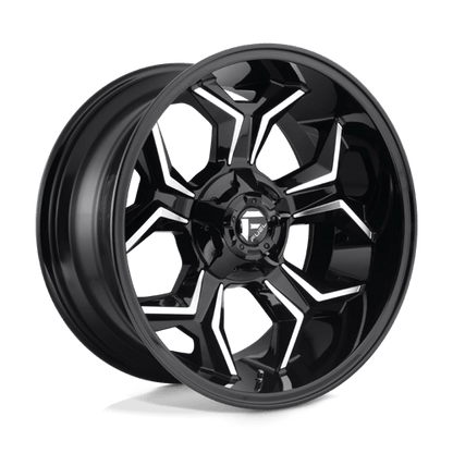 Fuel 1PC D606 AVENGER GLOSS BLACK MILLED