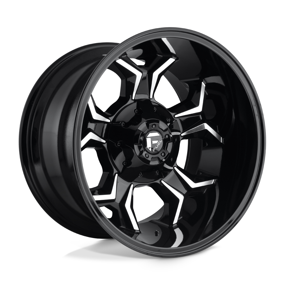 Fuel 1PC D606 AVENGER GLOSS BLACK MILLED