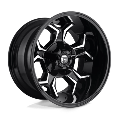 Fuel 1PC D606 AVENGER GLOSS BLACK MILLED