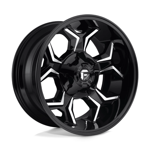 Fuel 1PC D606 AVENGER GLOSS BLACK MILLED