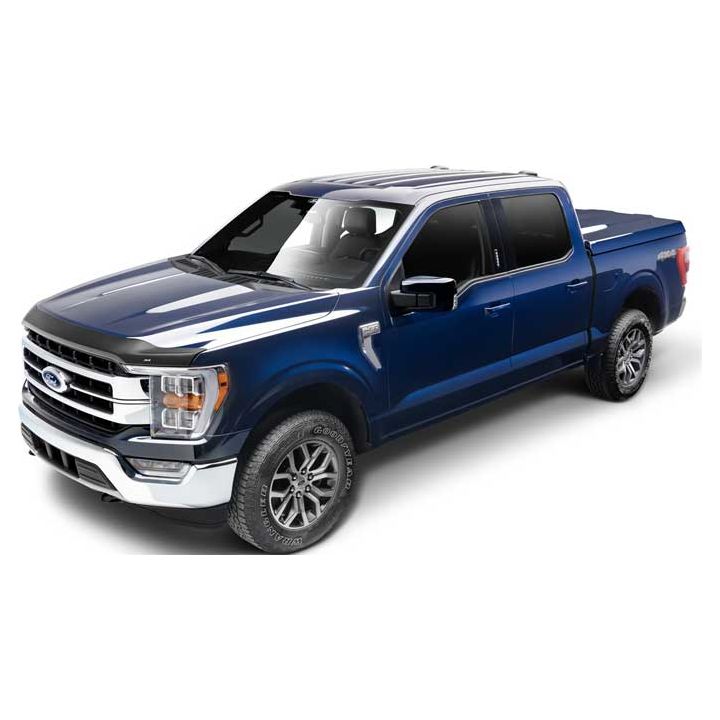 Aeroskin Matte Black Bug Shield - 21-C F150