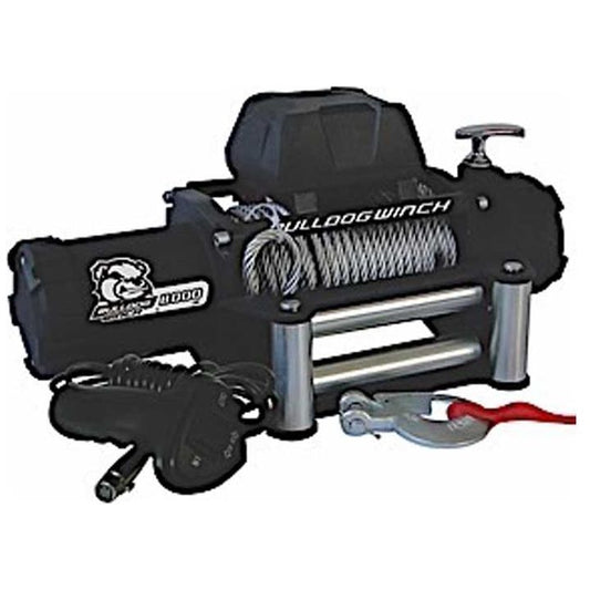 BULLDOG WINCH 8000LB WINCH WITH 5.2HP SERIES WOUND MOTOR, ROLLER FAIRLEAD 10041