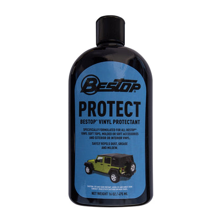 Bestop Cleaner 16 oz. Bottle Boxed Vinyl Protectant I 11212-00