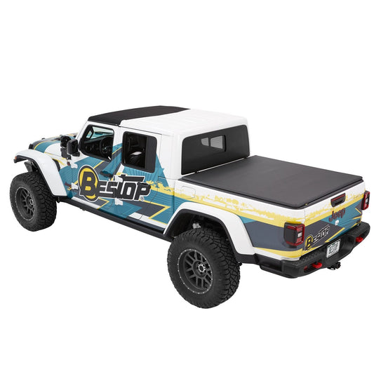 Bestop EZ Fold Soft Tri-Fold Tonneau Cover Black Diamond I 16280-35
