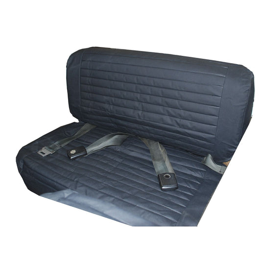 Bestop Seat Covers Black Denim Bench Fold And Tumble Only Fits Factory Seats Sold Individually I 29223-15