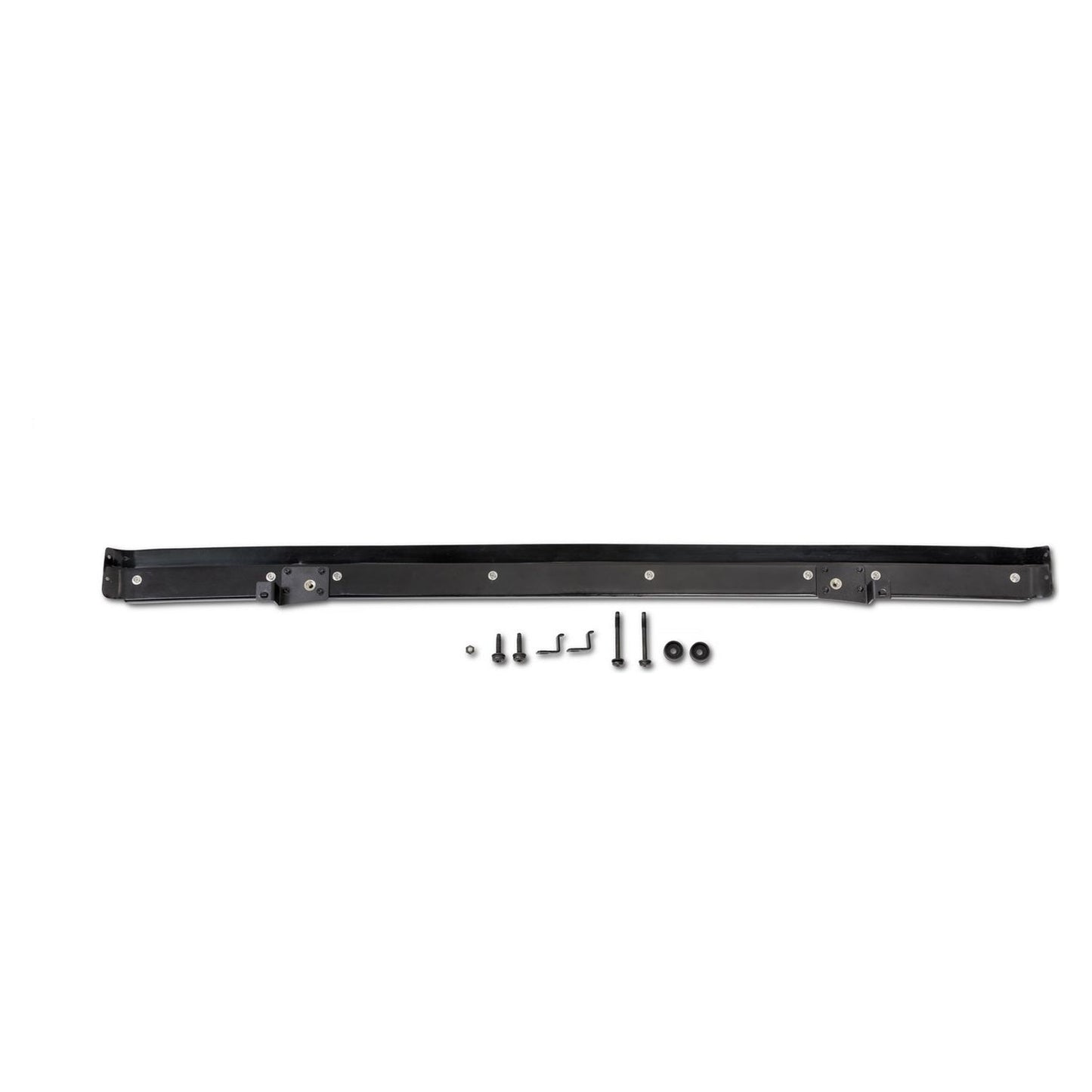 Windshield Channel Black 1 pc. No Drill Header Style Design I 51244-01