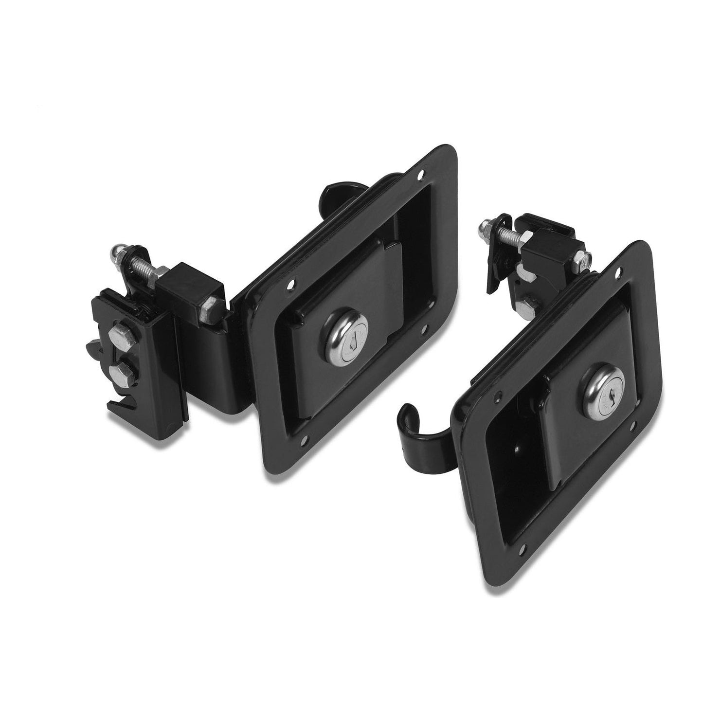 Bestop Door Handle Latches Black Front Set Of 2 Paddle Handle Latches Hardware I 51251-01