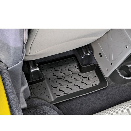 Bestop Floor Mats Black 2 pc. Rear Sold As Pair I 51503-01