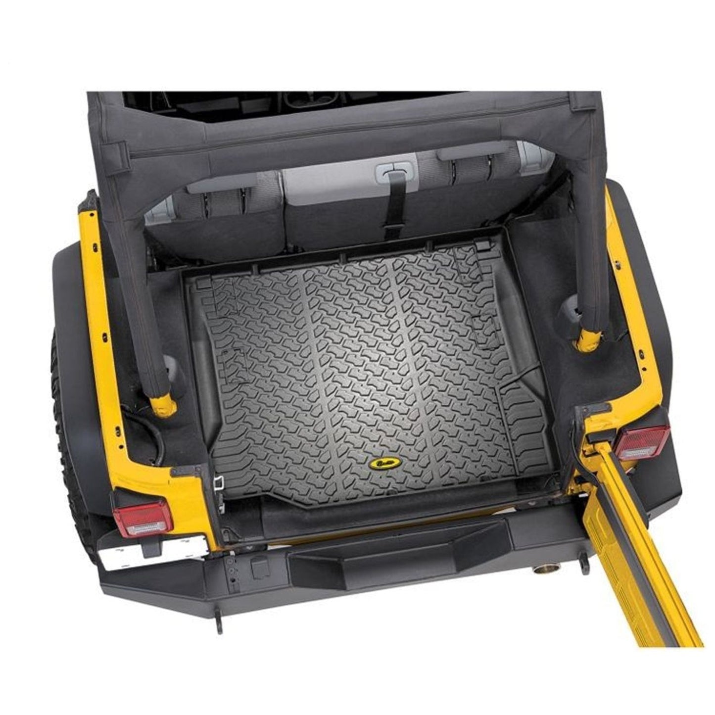 Bestop Cargo Liner Black 1 pc. Rear Fits With Or With Out Factory Subwoofer Sold As Individual Mat I 51505-01
