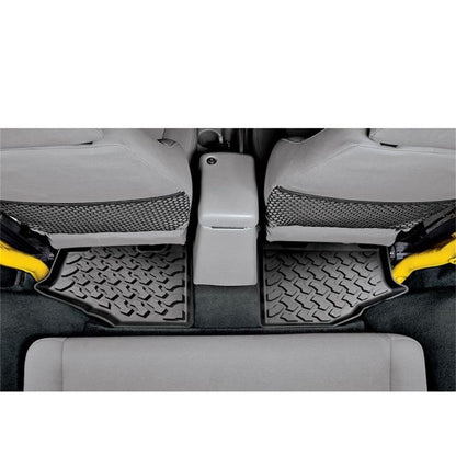 Bestop Floor Mats Black 2 pc. Rear Sold As Pair I 51510-01