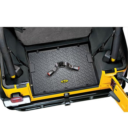 Bestop Cargo Liner Black 1 pc. Rear Sold As Individual Mat I 51512-01