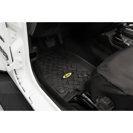 Bestop Floor Mats Black 2 pc. Front Sold As Pair I 51514-01
