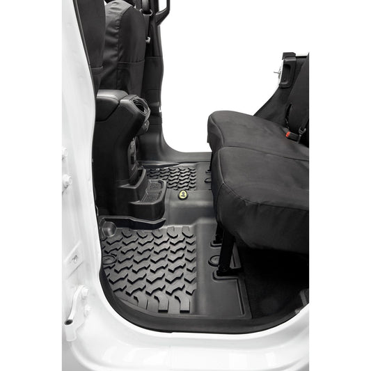 Bestop Floor Mats Black 1 pc. Rear Sold As Individual Mat I 51515-01