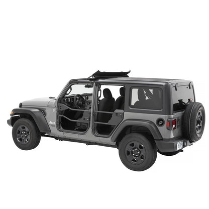 Bestop HighRock 4x4 Element Doors Matte Black Rear I 51741-01