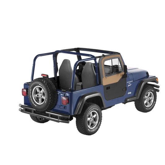 Bestop Upper Door Sliders Spice Front Dual Sliding Window I 51787-37