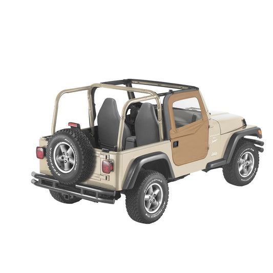 Bestop Fabric Door Set Spice 2 pc. Front Fits Factory Soft Top/All Bestop Soft Tops w/Factory Door Surrounds And Door Strikers I 51789-37