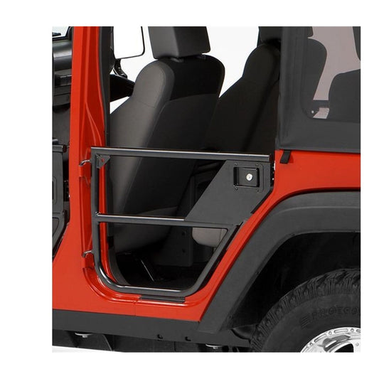 Bestop HighRock 4x4 Element Doors Matte Black Rear Lower Half Door I 51827-01