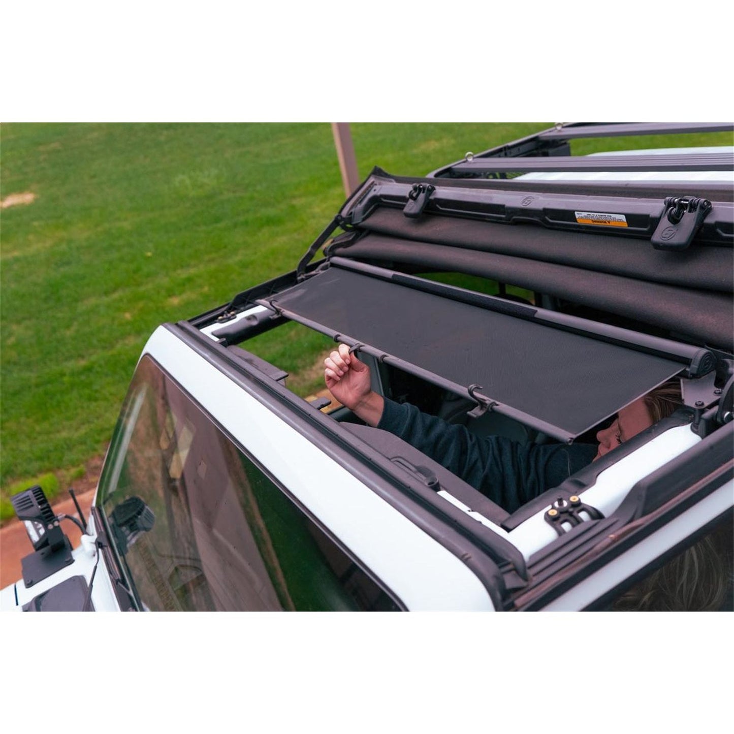 Bestop Retractable Sunshade Mesh For Use w/Hard Tops I 52407-11