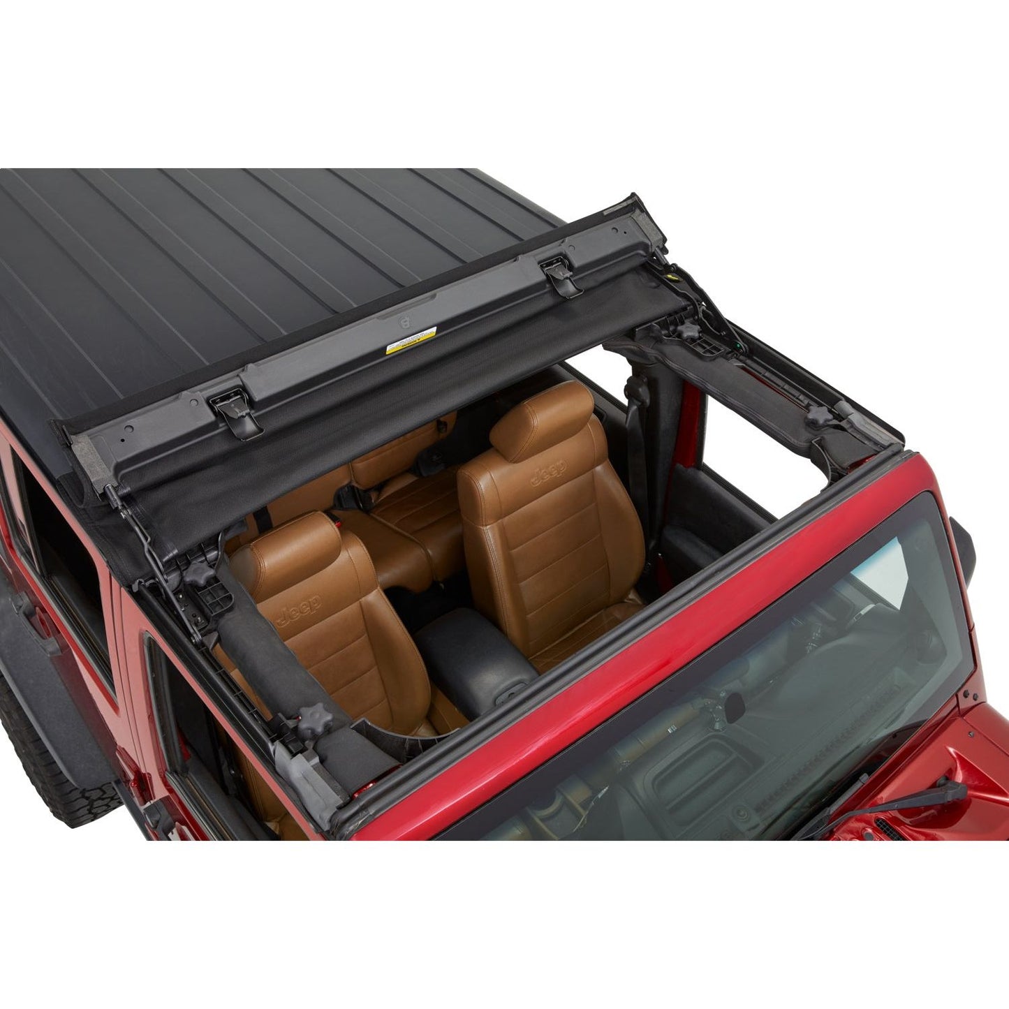 Bestop Sunrider For Hardtop Black Twill For Use w/Hard Top I 52453-17