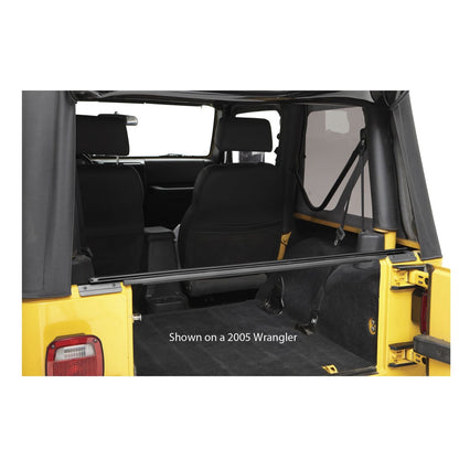 Bestop Tailgate Bar Black Incl. Two Retainer Mounts I 52601-01