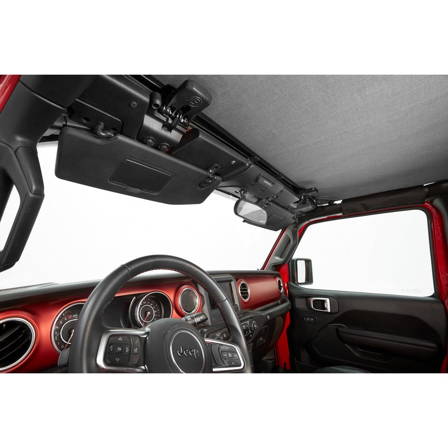Bestop Header Extended Safari Style Bikiniâ„¢ Top Black Diamond Requires Installation Of PN[51244-01] Channel I 52610-35