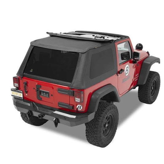 Bestop Replace-A-Top Black Diamond Tinted Windows No Door Skins Included I 52822-35