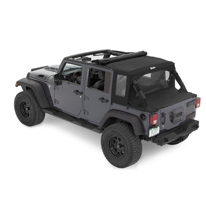 Bestop Halftop Soft Top Black Twill I 53901-17