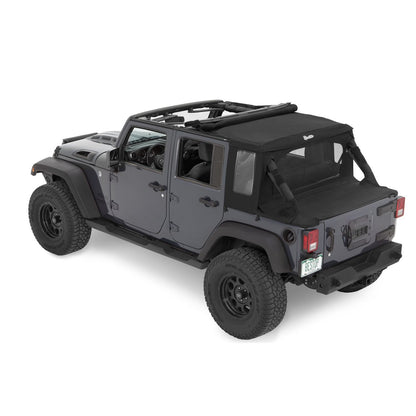 Bestop Halftop Soft Top Black Twill I 53901-17