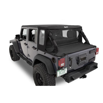 Bestop Halftop Soft Top Black Twill I 53901-17