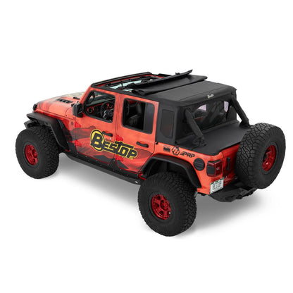 Bestop Halftop Soft Top Black Twill I 53902-17