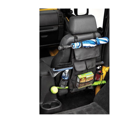 Bestop RoughRider Seat Back Organizer Black Diamond Requires Seat w/Headrest I 54132-35