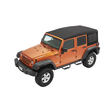 Bestop Supertop Ultraâ„¢ Squareback Soft Top Matte Black I 54724-17