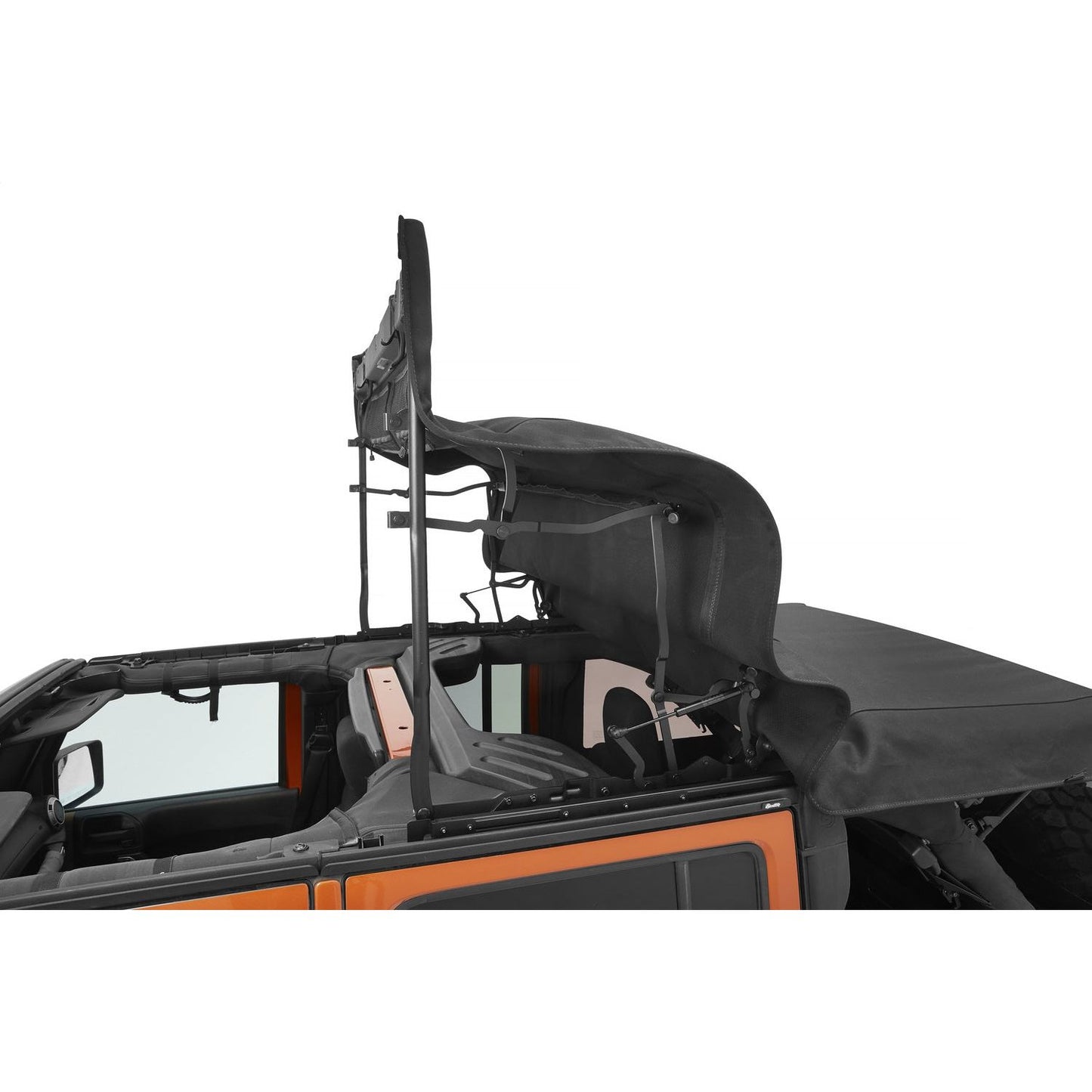Bestop Supertop Ultraâ„¢ Squareback Soft Top Matte Black I 54724-17
