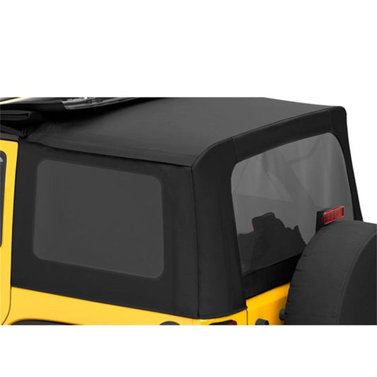 Bestop Window Replacement Set Black Diamond Incl. 2 Side Windows And 1 Rear Window Fits Replace-A-Top PN[79143] Super NX PN[54723] I 58135-35