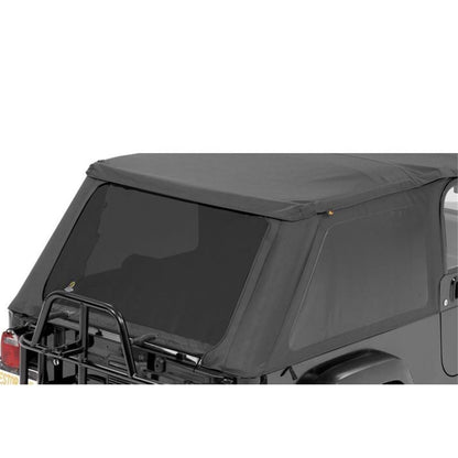 Bestop Window Replacement Set Black Diamond Incl. 2 Side Windows And 1 Rear Window Fits Trektop NX PN[56821] I 58221-35