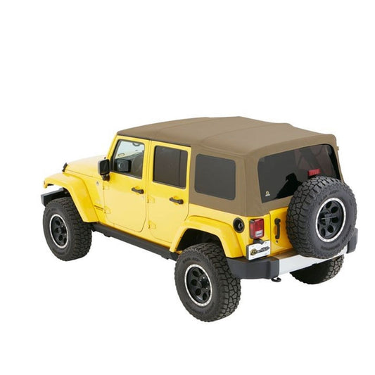 Bestop Window Replacement Set Pebble Beige Twill Incl. 2 Side Windows And 1 Rear Window SuperTop NX PN[54823] I 58443-74