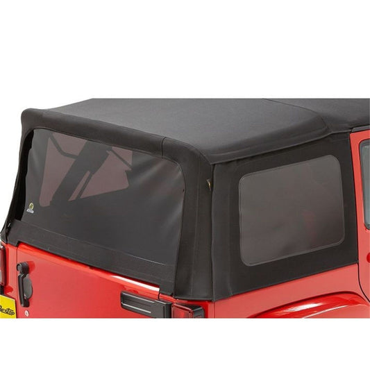 Bestop Window Replacement Set Black Twill Incl. 2 Side Windows And 1 Rear Window Fits Replace-A-Top NX PN[79837] I 58447-17