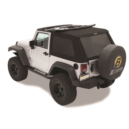 Bestop Replace-A-Top Black Twill Tinted Windows No Door Skins Included I 59722-17