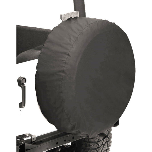 Bestop Spare Tire Cover Black Denim Medium 29 in. x 9 in. I 61029-15