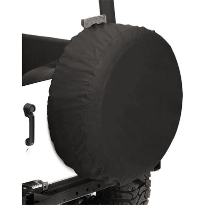 Bestop Spare Tire Cover Black Diamond Medium 29 in. x 9 in. I 61029-35