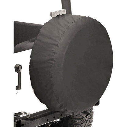 Bestop Spare Tire Cover Black Denim Large 30 in. x 10 in. I 61030-15