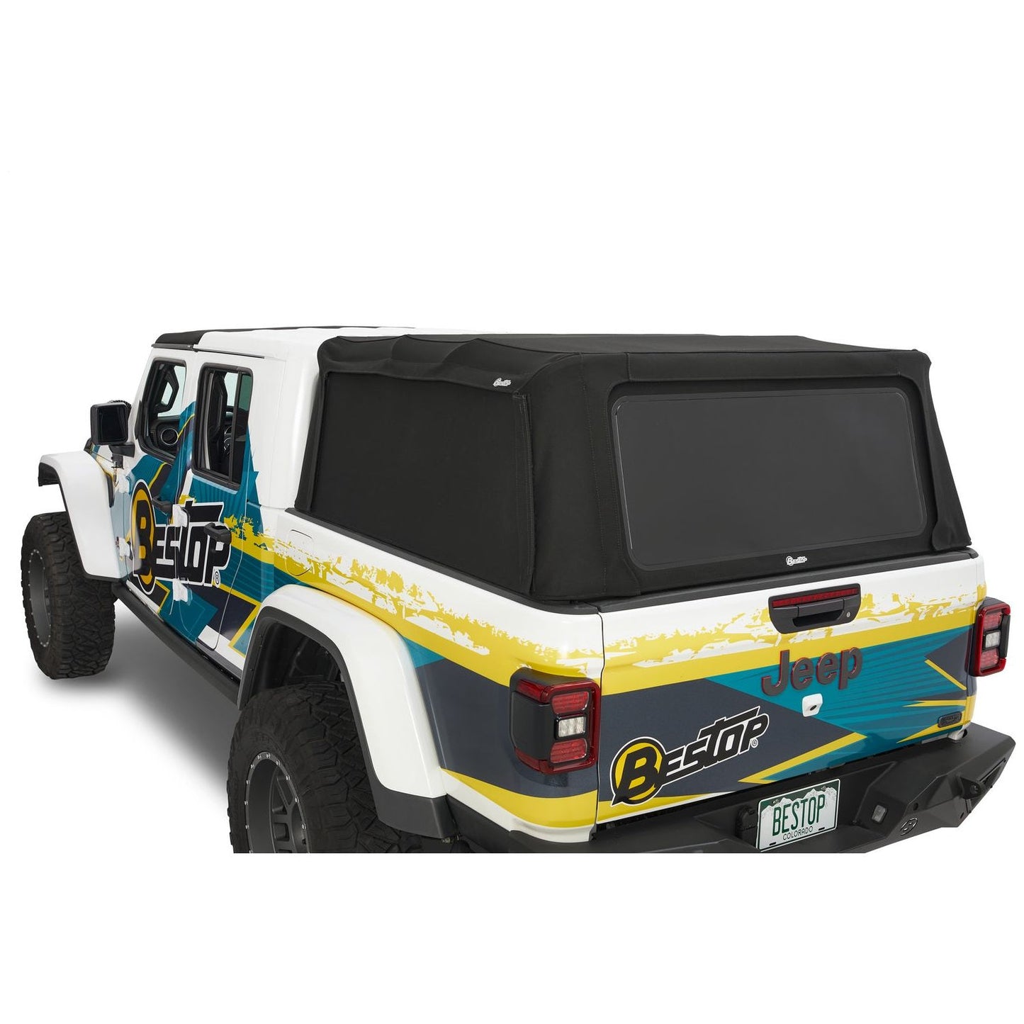 Bestop Supertop For Truck Black Twill I 77326-17
