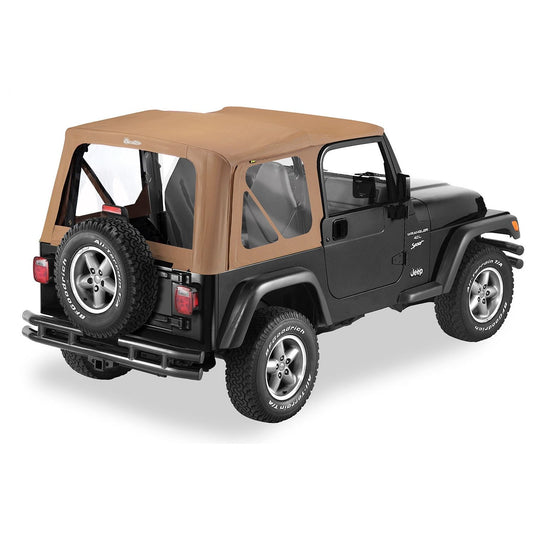 Bestop Replace-A-Top Spice Clear Windows No Door Skins Included Sailcloth I 79122-37