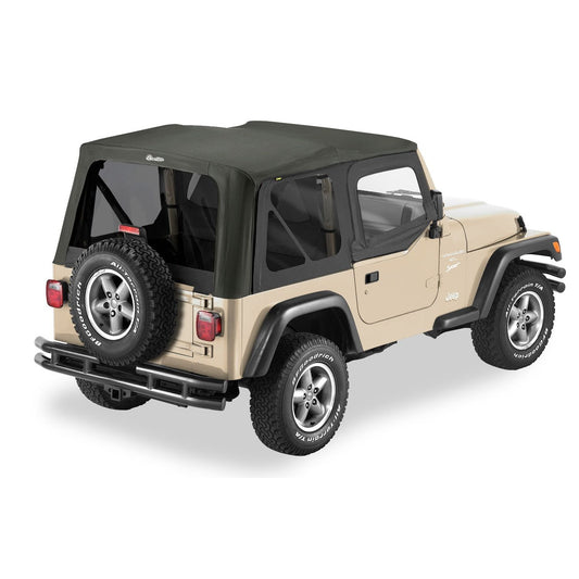 Bestop Replace-A-Top Black Tinted Windows Upper Door Skins Included I 79124-01